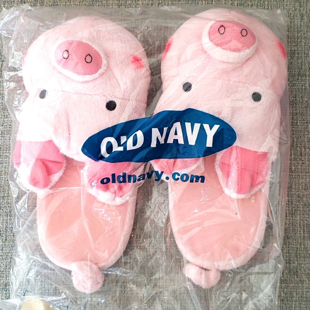 Old Navy Pig Slippers